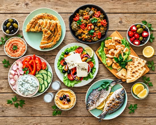 The grill platform - Greek taste
