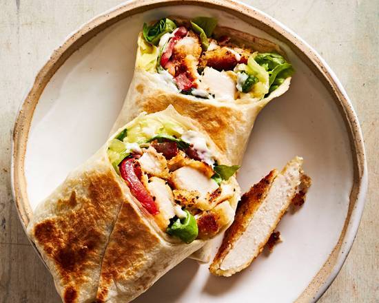 Schnitzel Chicken Wrap