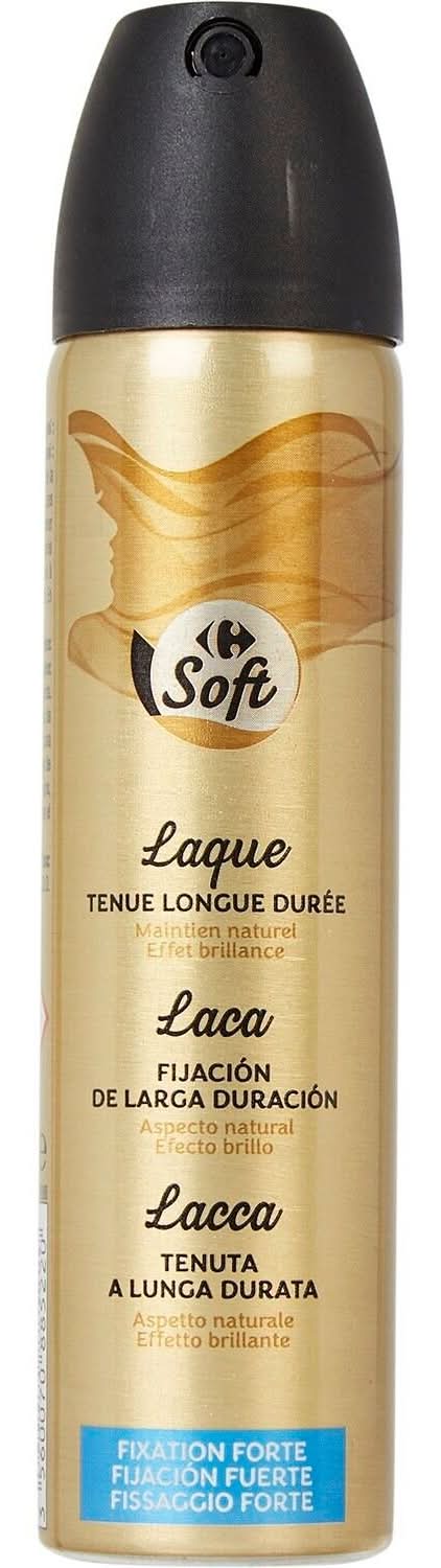 Carrefour Soft - Laque fixation forte tenue longue durée (75ml)