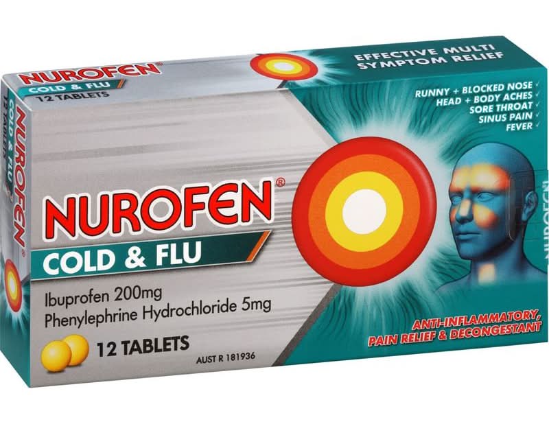Nurofen Cold & Flu Tablets 12s
