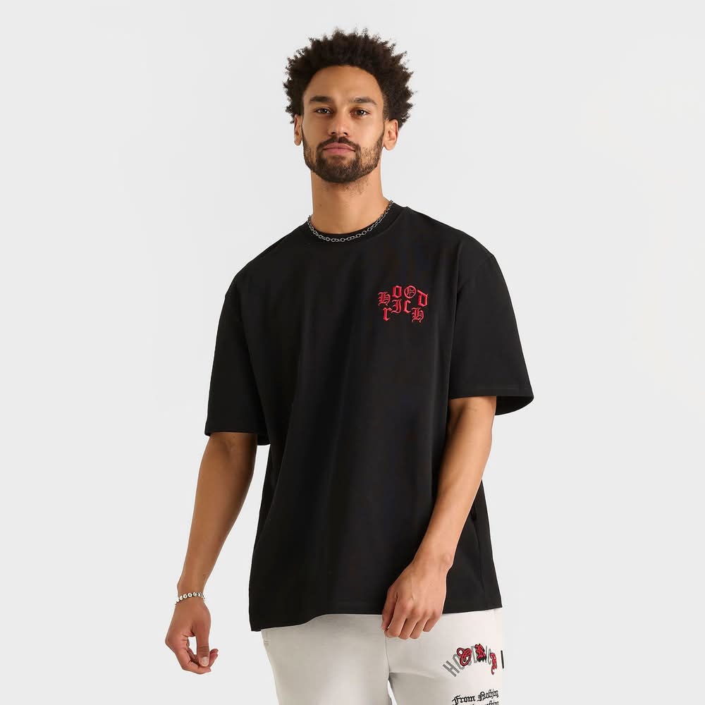 oversized shirt red hoodrich t shirt