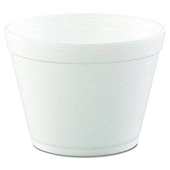 Dart - 16MJ32 - 16 oz Heavy Duty Foam Squat Cup Container - 500 ct (1X500|1 Unit per Case)