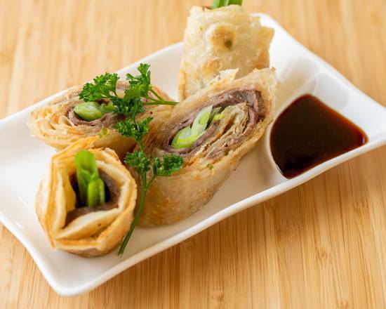 Five Spice Beef in Chinese Pancake (大餅夾牛肉)