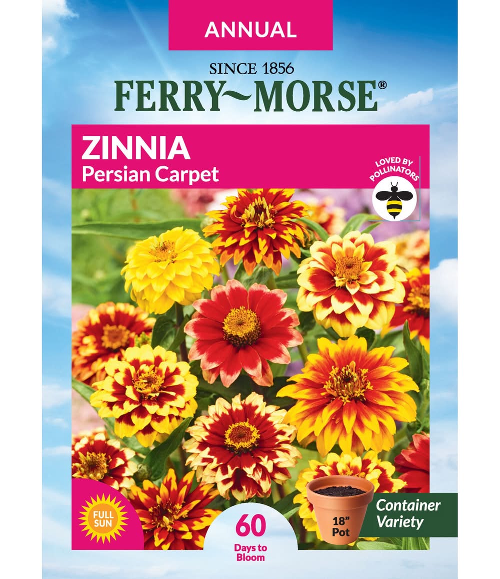 Ferry-Morse Zinnia Seeds 500 Milligram(s)