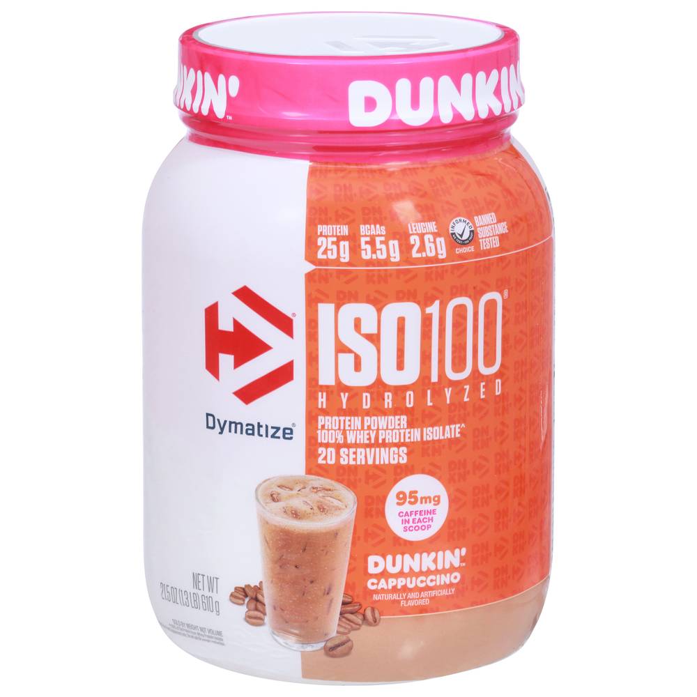 Dymatize Dunkin Cappuccino Iso 100 (1.3 lbs)