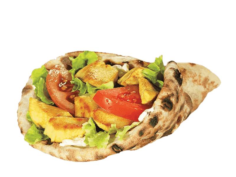 Sandwich cheese naan curry