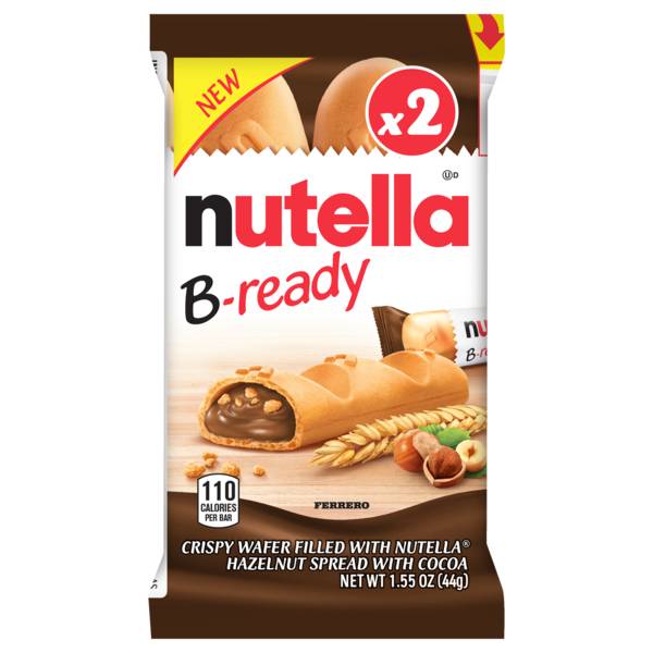 Nutella B-Ready Crispy Wafer 2ct