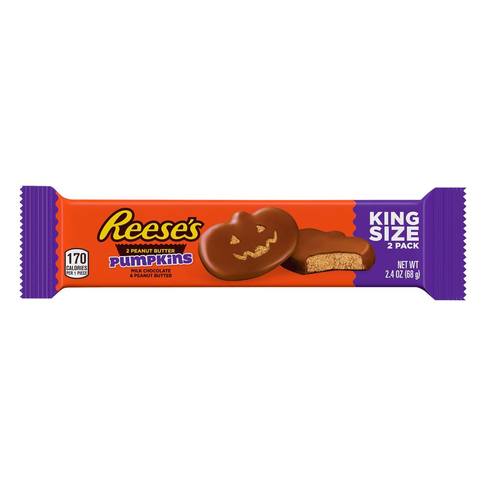 Reese's King Size Peanut Butter Pumpkins Candy (2 ct)