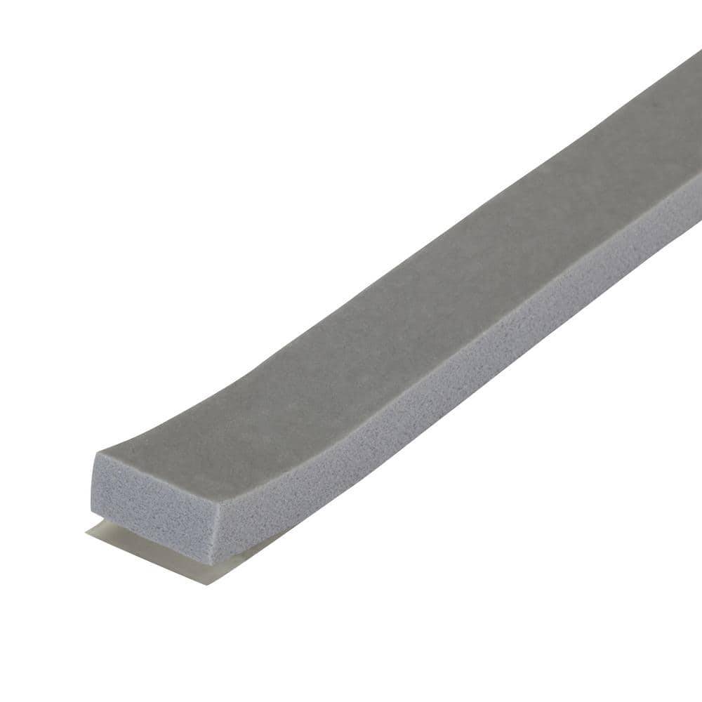 M-D Building Products 0.5 In. X 17 Ft. Gray Foam Window Seal For Medium Gaps Weatherstrip Roll