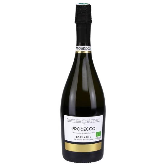Vin pétillant Italien Prosecco Bio Marché  franprix bio 75cl