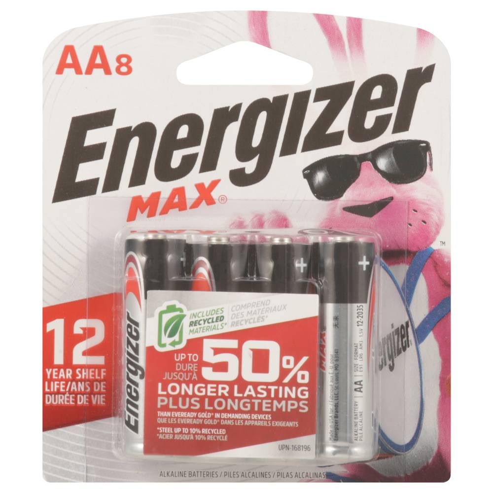 Energizer Max Aa Alkaline Batteries