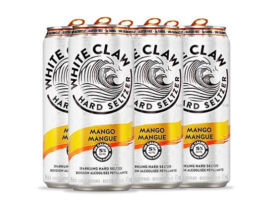 6 x White Claw Mango Hard Seltzer (6 x 473 ml)