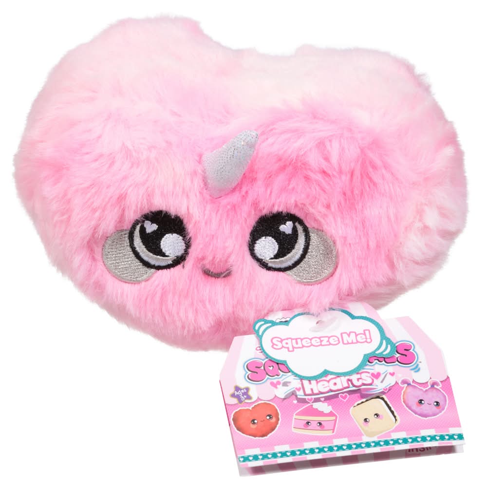 Squeezamals Eenie Teenies Valentines Foam Plush Toy 3+ Years, Unisex, 3.5 in