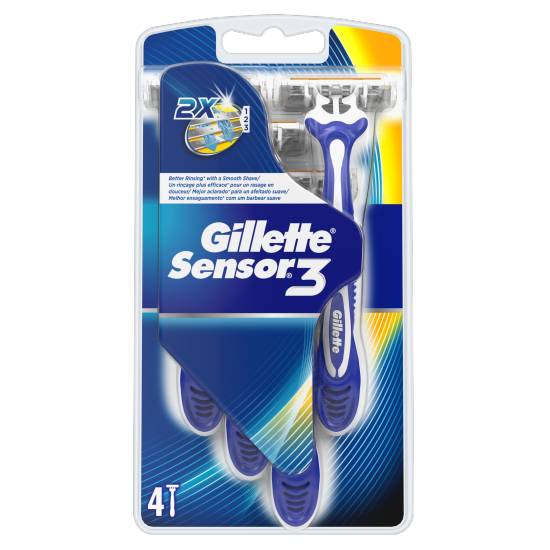 Gillette Sensor3 Men’s Disposable Razors