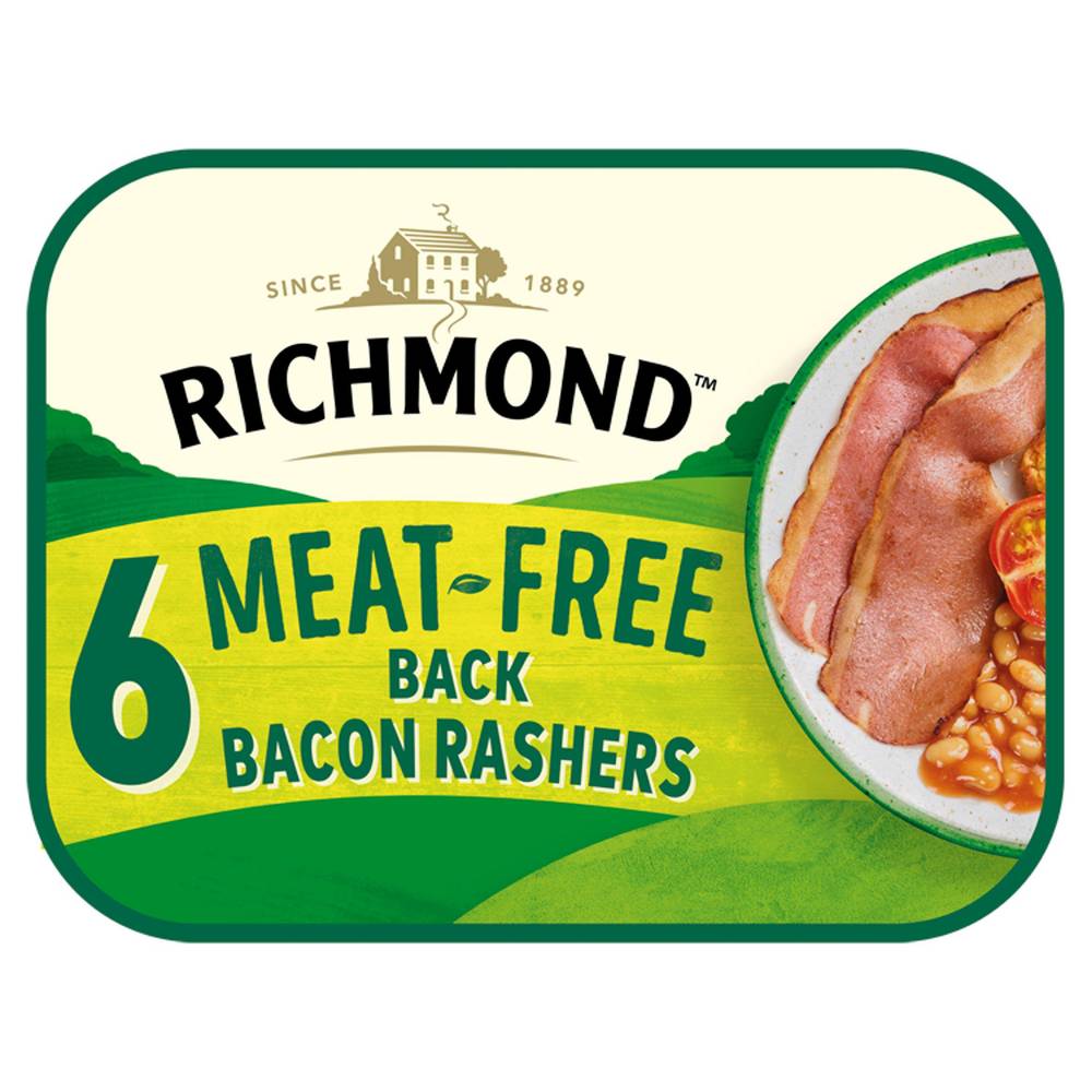 Richmond 6 Meat Free Back Bacon 120g