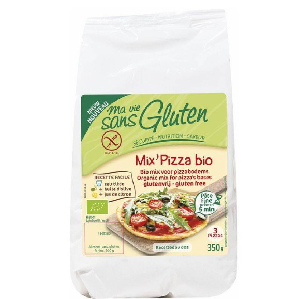 Farine mix pizza 350g - MA VIE SANS GLUTEN - BIO