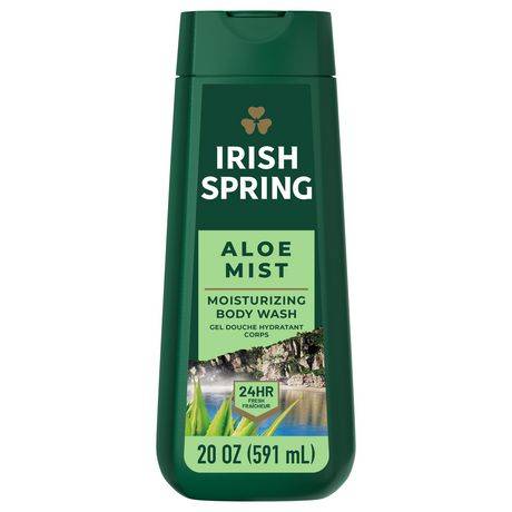 Irish Spring Aloe Mist Body Wash For Men (591 ml)