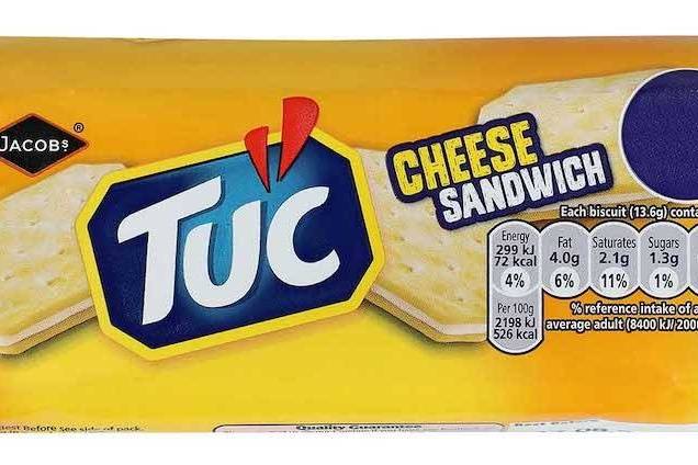 Jacobs Tuc Cheese Sandwich