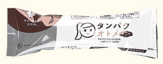 NLタンパクオトメプロテインキューブ カカオ 6個