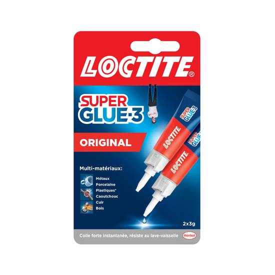 Loctite - -Colle liquide cyanoacrylate super glue 3