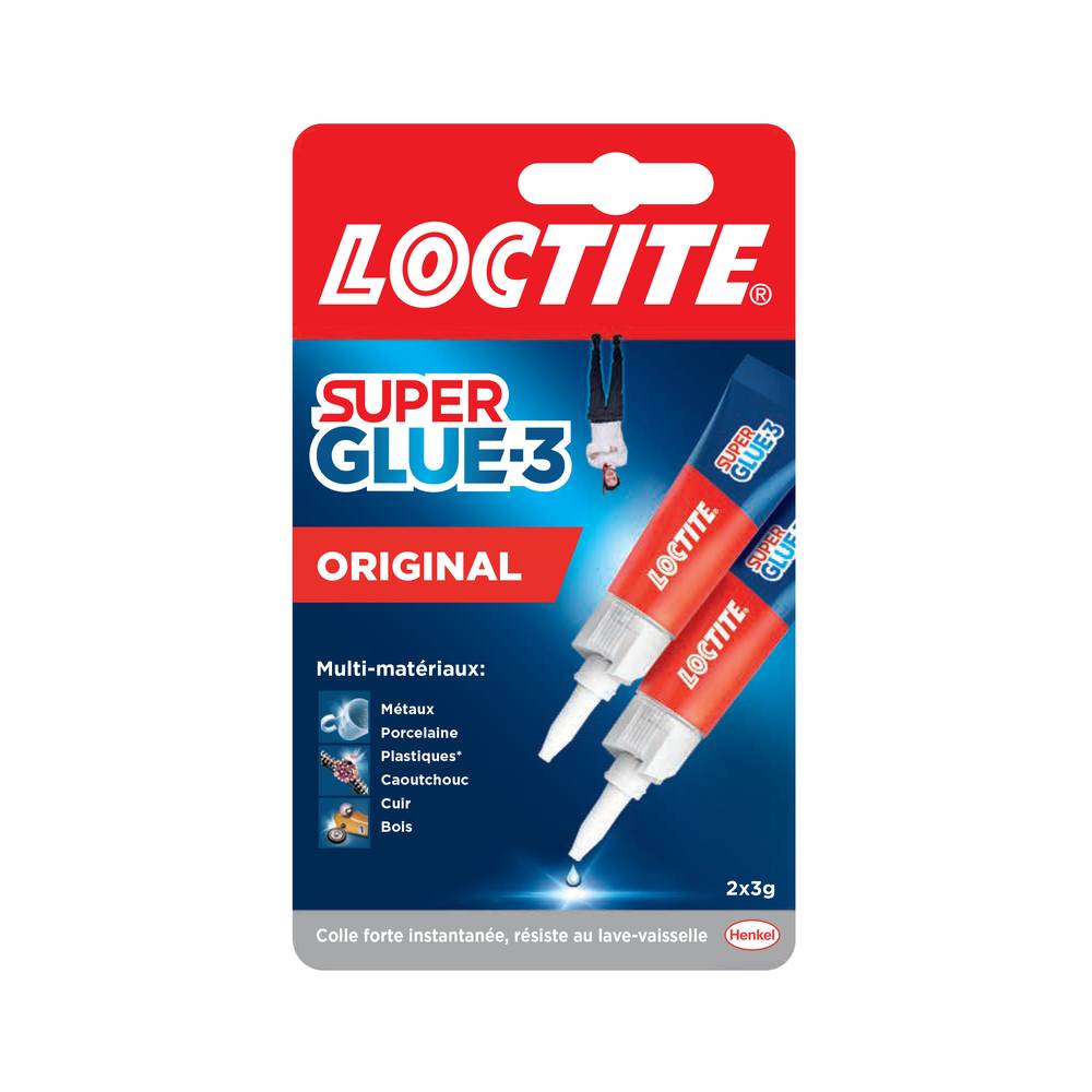 Loctite - Colle liquide cyanoacrylate super glue 3