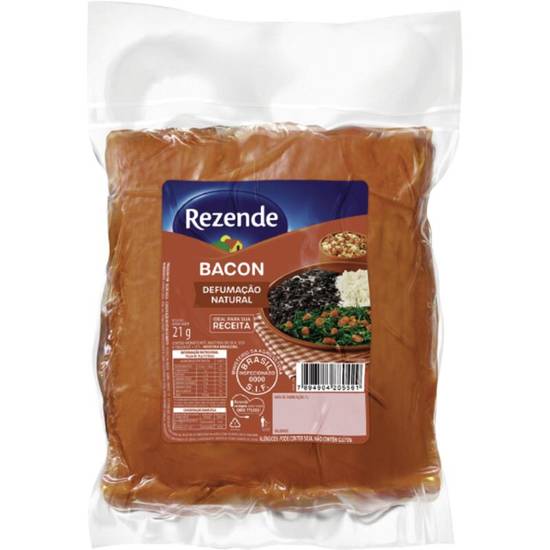 Rezende Bacon defumação tradicional (embalagem: 4 kg aprox)