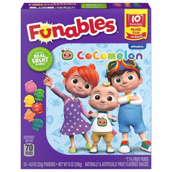Funables Fruit Snacks (10 ct)