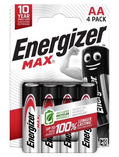 Energizer Max Aa Alkaline Batteries (4 pack)