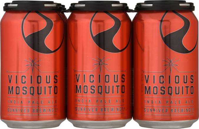 Sunriver Brewing Co Vicious Mosquito Ipa Beer (6 ct, 12 fl oz)