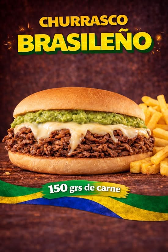 Carne de Churrasco Clásica Brasileño
