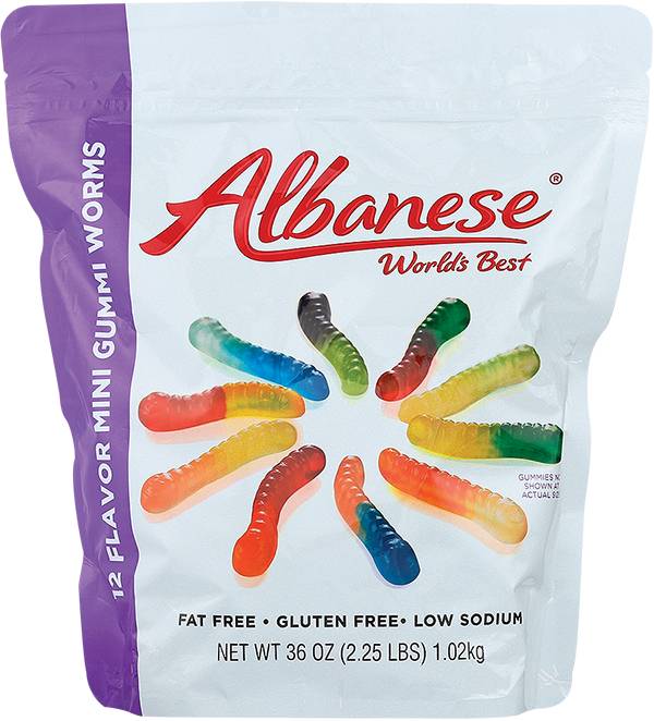 Albanese Gummi Berry Red Raspberries