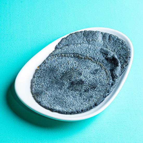 3 BLUE TORTILLAS