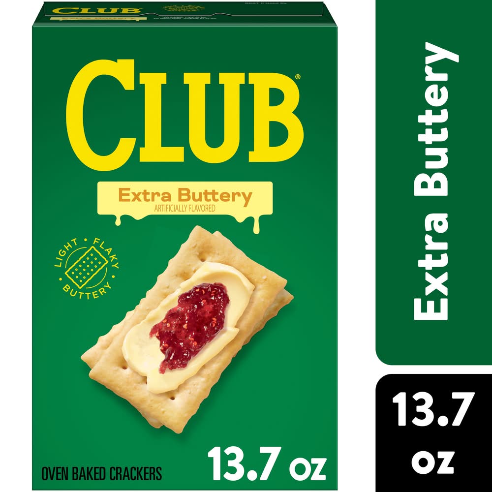 Club Crackers, Extra Buttery (13.7 oz)