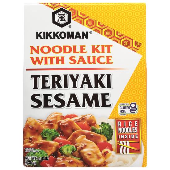 Kikkoman Noodle Kit With Sauce Teriyaki Sesame