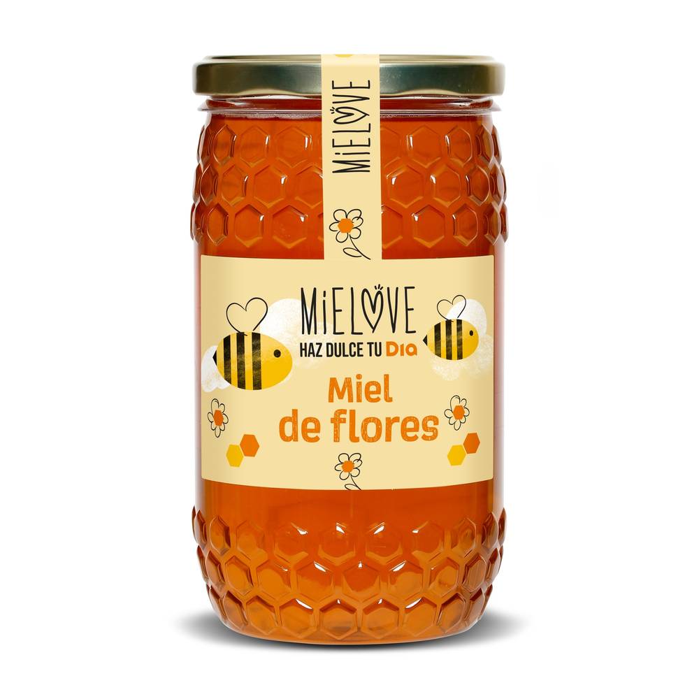 Miel De Flores Mielove De Dia Frasco 1 Kg