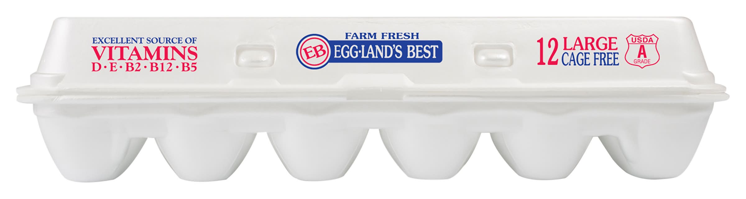 Eggland's Best Cage Free Eggs, Large, White (24 oz, 12 ct)