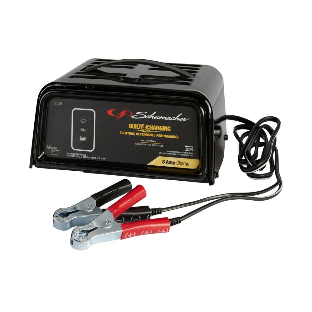 Schumacher Electric 8-Amp 6/12-volt Car Battery Charger | SC1363