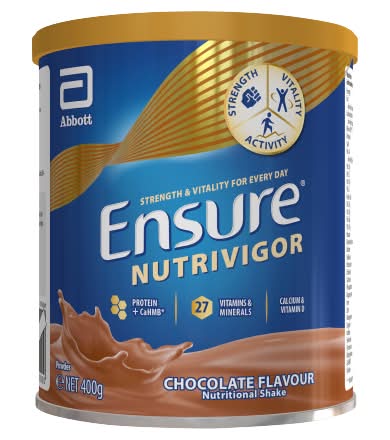 Ensure Chocolate, Nutrivigor Nutritional Shake Powder (400g)