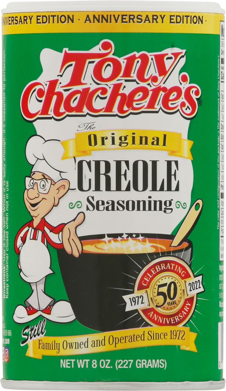 Tony Chachere's Original Creole Seasoning (8 oz)