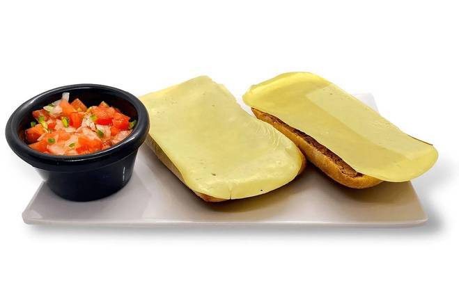 Molletes con Jamón