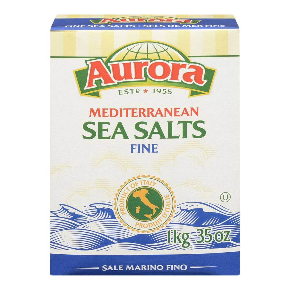 Aurora Mediterranean Seas Salts, Fine (1 kg)