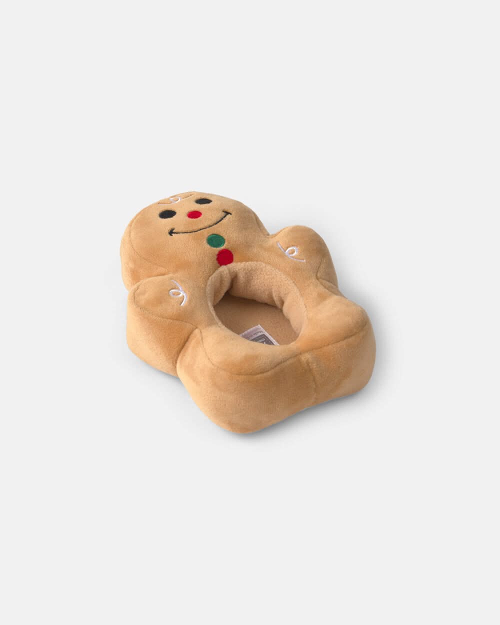 Gingerbread Man Slippers - Brown - M