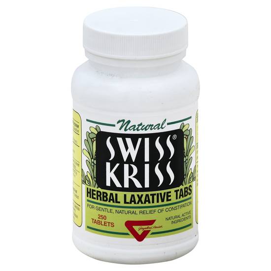 Swiss Kriss Herbal Laxative Tabs (250 ct)