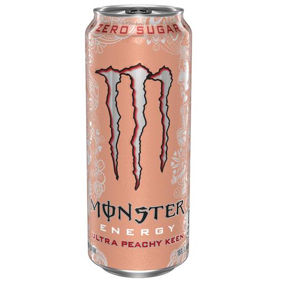 Monster Ultra Peachy Keen 16 oz Can