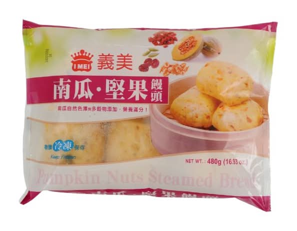 義美南瓜堅果饅頭-冷凍 | 480 g #15022240