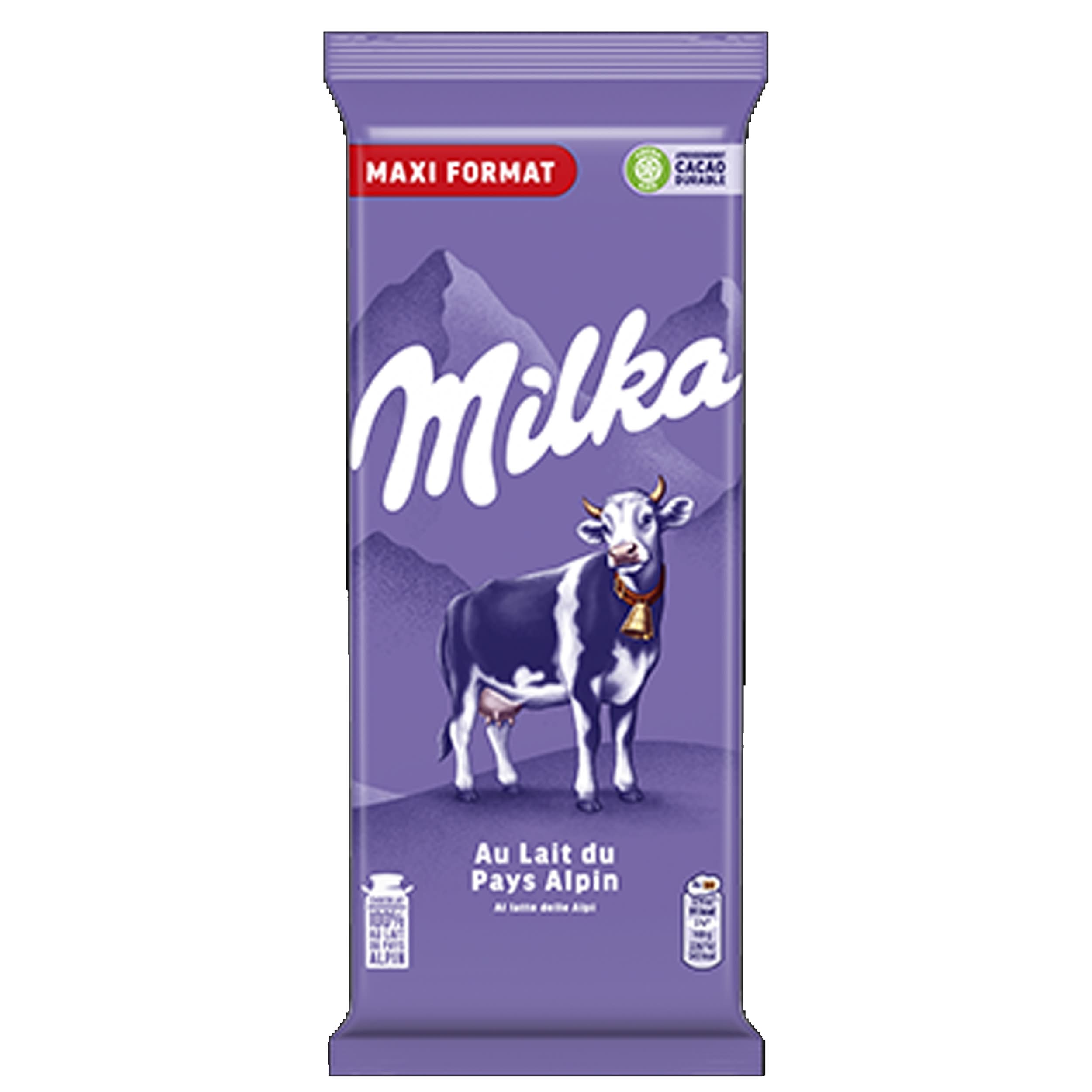 Milka Tablette Au Lait Du Pays Alpin 100g