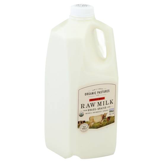 Organic Pastures Raw Milk ( 64 oz )