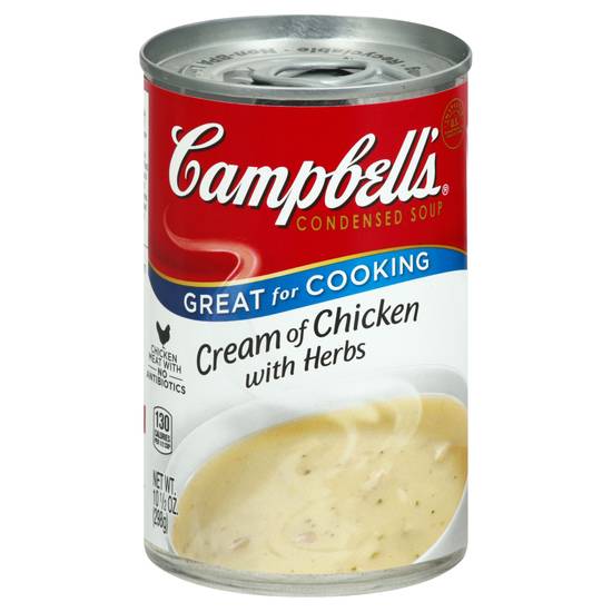 Campbell's Condensed Cream Of Chicken With Herbs Soup (10.5 oz)
