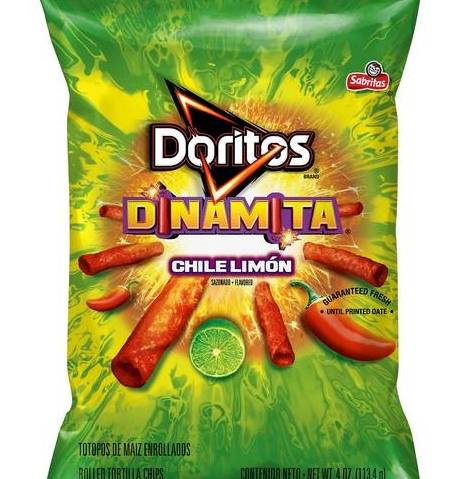 Doritos Dinamita Chile Limon 4 oz
