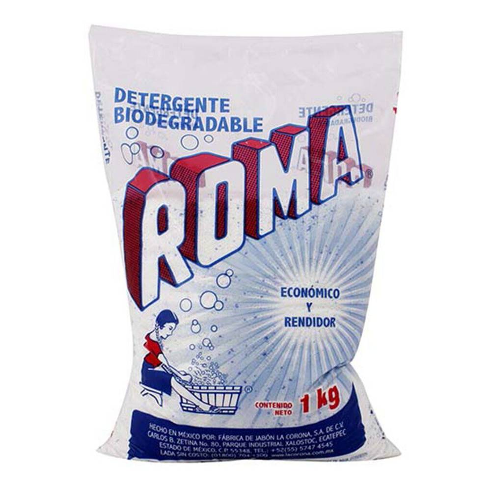 Roma · Detergente biodegradable en polvo (1 kg)